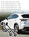Rear Control Arm Kit Fit for Toyota RAV4 2011-2018 Lexus NX200T 2015-2017 NX300 2018-2020 NX300H 2015-2020, Left & Right Side Lateral Control Arms Replace 4871042030 48710-42030, 1Pair