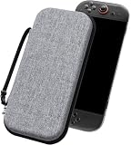 ivoler Funda Compatible con Nintendo Switch 2, Estuche de Transporte con 12 Cartuchos de Juego, Funda Protectora rígida de Viaje para Consola Nintendo Switch 2 y Accesorios - Gris
