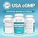 Dr. Berg Magnesium Glycinate 400 mg – Chelated Magnesium Supplement with Vitamin D and B6 for Stress Support, Relaxation, and Good Sleep – 150 Vegetable Capsules High Absorption for Overall Wellness
