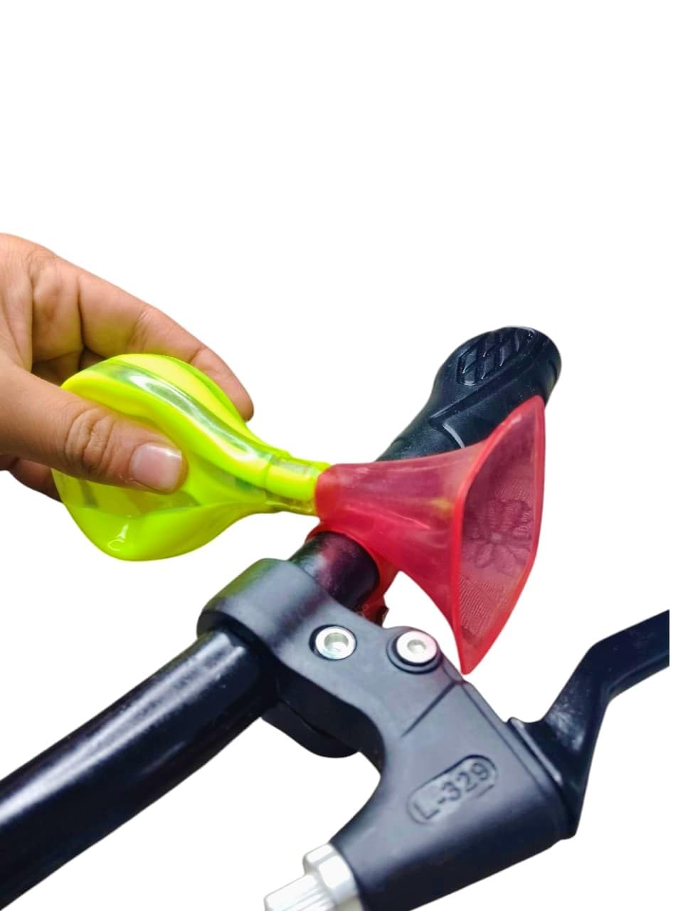 Manual Cycle Bhopu Horn | Loud Bicycle Air Horn Siren | Mini Bhopu for Kids Cycle | No Battery Required | Assorted Colours| Hooter-image-28