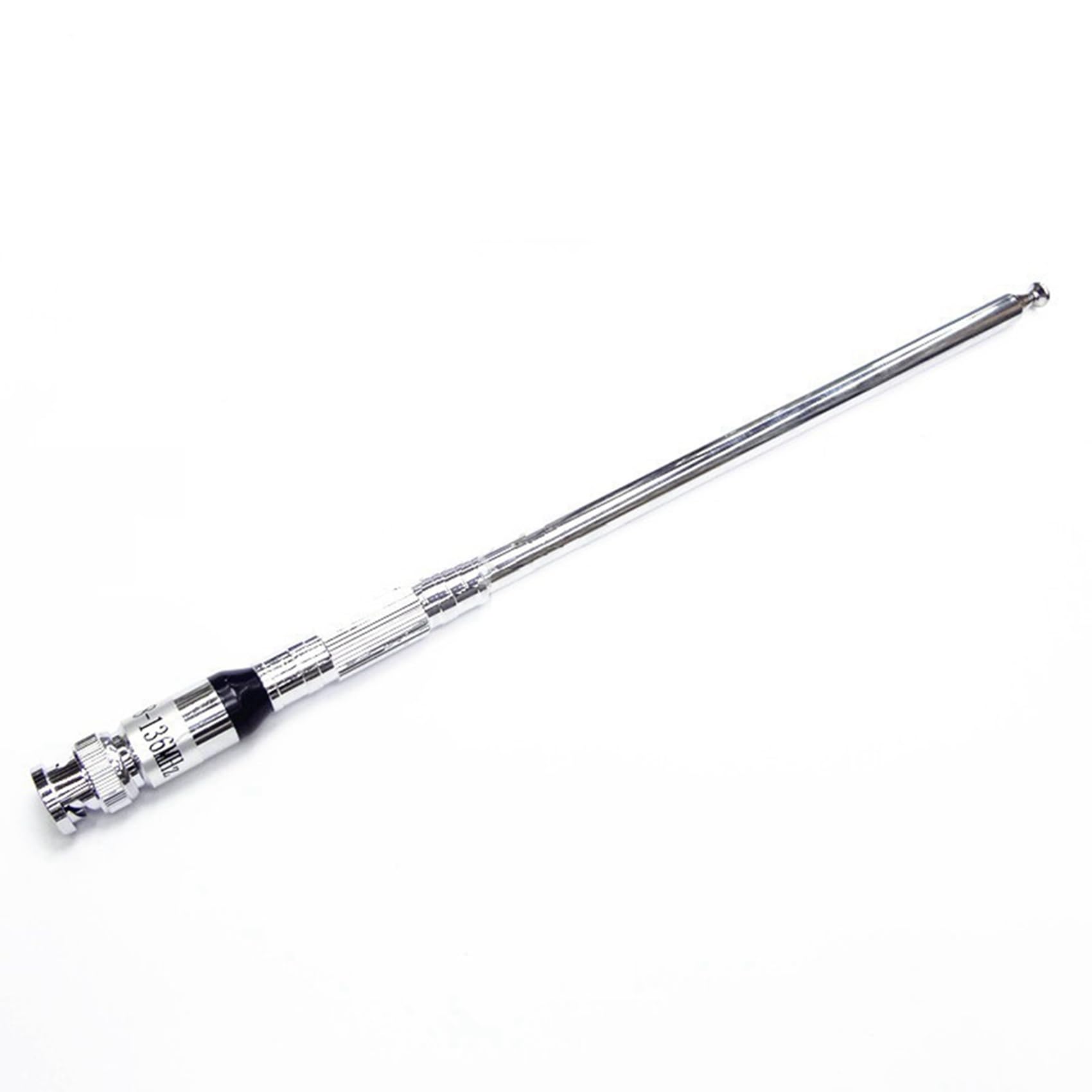 10X Antena Telescópica BNC de 118-136 MHz, Antena de Banda Aérea de Alta Ganancia para Frecuencias de Aviación TH-28A, TH-48A y TH-78A