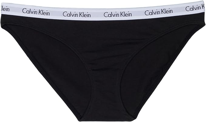 Calvin Klein women's carousel logo cotton stretch bikini panties, 3 pack