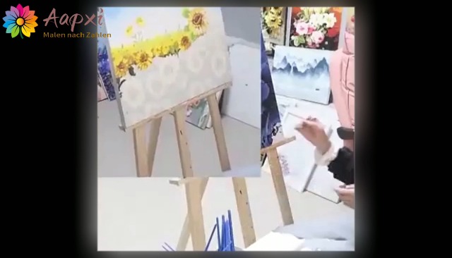 Malen Nach Zahlen Phönix 40x80cm - DIY Ölgemälde Für Erwachsene - Mit 3 Pinseln & Acrylfarben