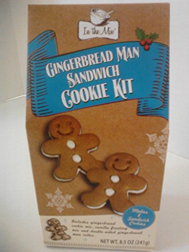 Crafty Cooking Kits Man Sandwich Cookie Kit, Gingerbread, 8.5 Ounce