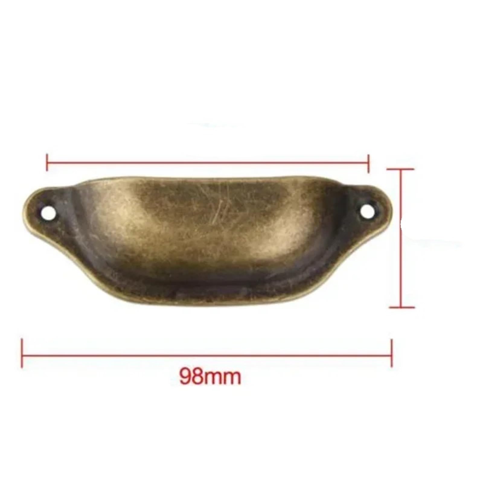 10 tiradores de armario hierro antiguo estilo industrial, retro, elegantes, for cajones, armarios, herrajes for muebles