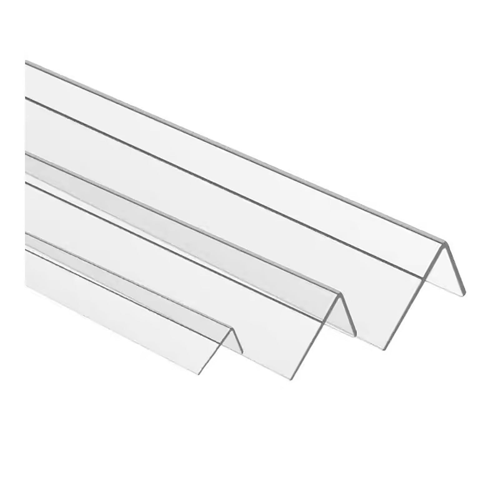 Wall Corner Guard Edge Protector, Plastic Edge Protector, Household Transparent Waterproof PVC Corner Protector, Self-adhesive(3x100cm/1.2x39in)