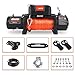 ZESUPER 9500 lb Electric Winch,12 Volt Winch with Wireless Handheld Remotes and Wired Switch,Hawse Fairlead,Hook,Synthetic Rope Waterproof IP68 Winch for Jeeps,SUV,Trailer Truck