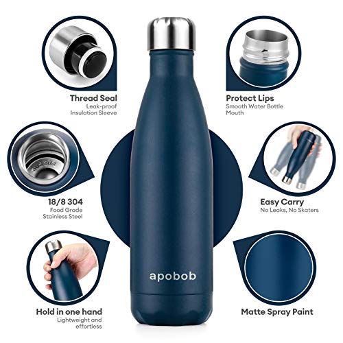 Apobob Stainless Steel Water Bottle 500ml - Image 2