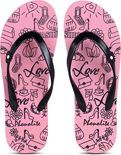 PHONOLITE FANCY AND STYLISH DAILY USE PRINTED FLIPFLOP SLIPPER FOR WOMEN AND GIRLS PACK OF 3