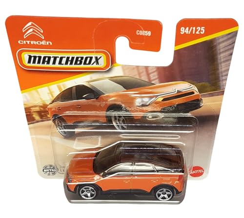 Matchbox Citroén é-C4 MBX City 1:64 Naranja miniatura 2