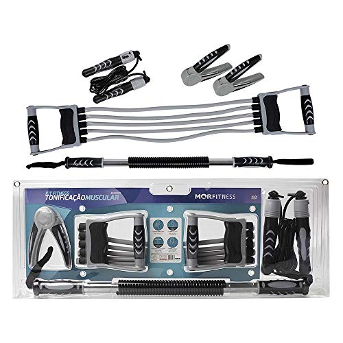 Kit Fitness Tonificação Muscular 5 Peças Mor