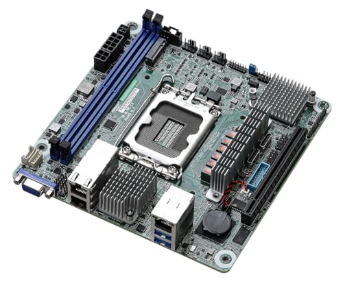 Image of ASRock Rack Server Motherboard EC266D2I-2T /AQC Mini-ITX 2X 10GLan Single Socket V1 (LGA 1700) Intel Xeon E-2400 Series