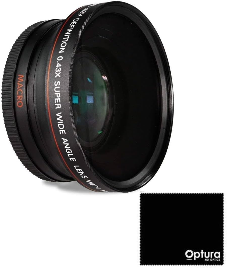 VivitarPro .45X Wide Angle Lens w/Macro 40.5mm Threading (Black)