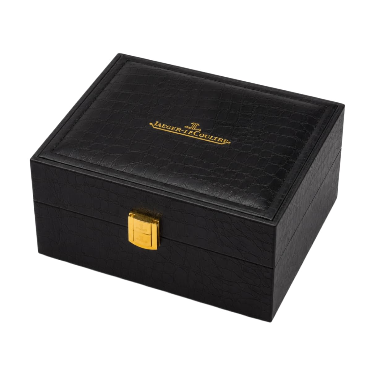Caja de Reloj de Cuero Estuche de Viaje Individual con Cojín Suave e Interior Liso Cierre Metálico Almacenamiento Cuidado para Jaeger-LeCoultre
