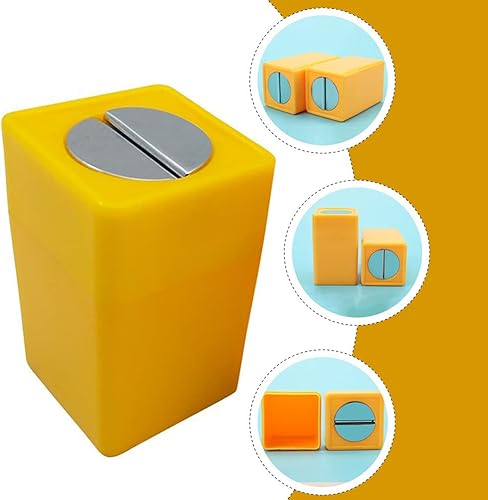 Miniatura 2 de Caja de cuchillas de desecho Caja de afeitar contenedor de aguja para objetos punzantes Caja de eliminación de cuchillas Banco de almacenamiento