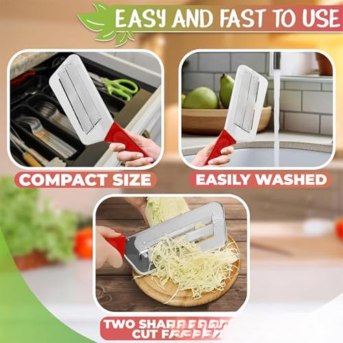 Cortador multifuncional de verduras acero inoxidable doble capa miniatura 5