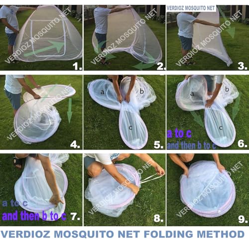 Image of VERDIOZ Mosquito Net for Double Bed King Size with Multicolor 3cm Glittery Star Design | Strong 28 GSM White Net | Steel Wire | 2 Doors Foldable Machardani - (Grey with Stars)