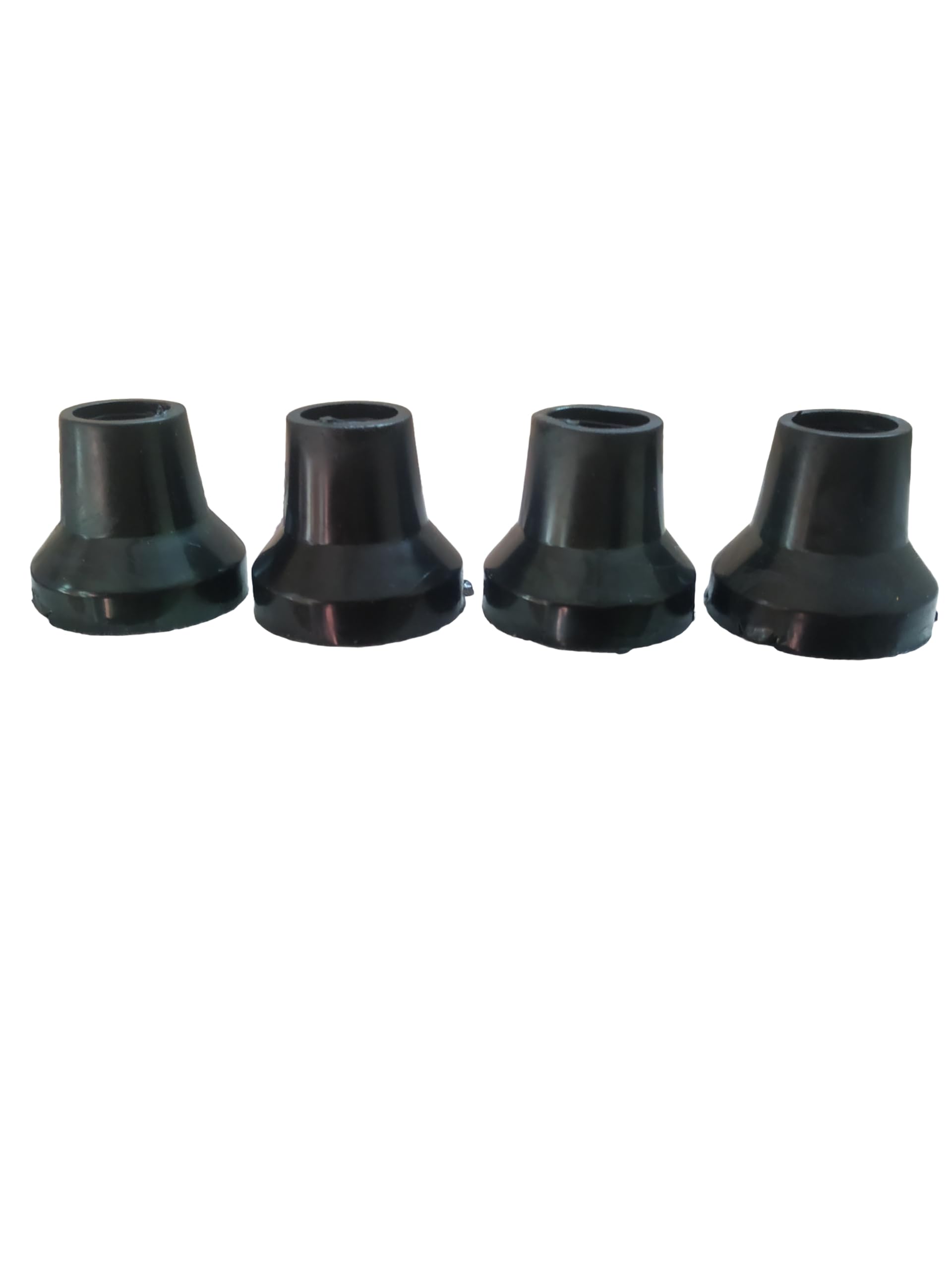 Walking Stick Rubber Tips, Inner Diame 15mm Black High quality PVC, Pack of 4. PLEDGE-image-10