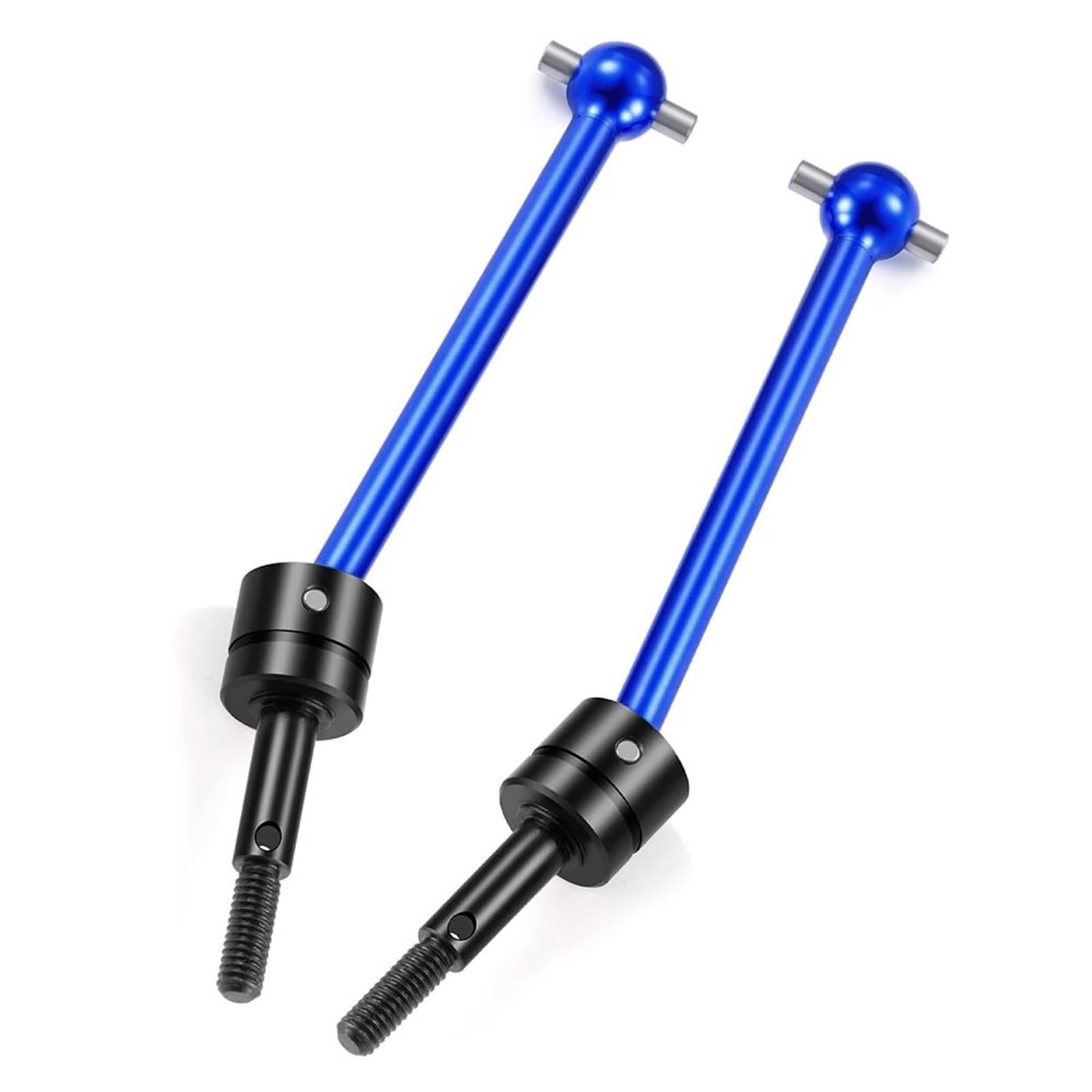 Dogbone CVD De Acero para Tamiya para TT02B 1/10 Teledirigido Árboles | Actualice Buggy RC 1/10 esta tracción constante hueso perro CVD acero reduce vibración transmisión.(Blue)