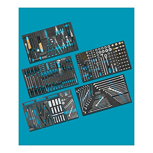 Juego de herramientas Hazet 0-179NXL/321 321 piezas miniatura 1