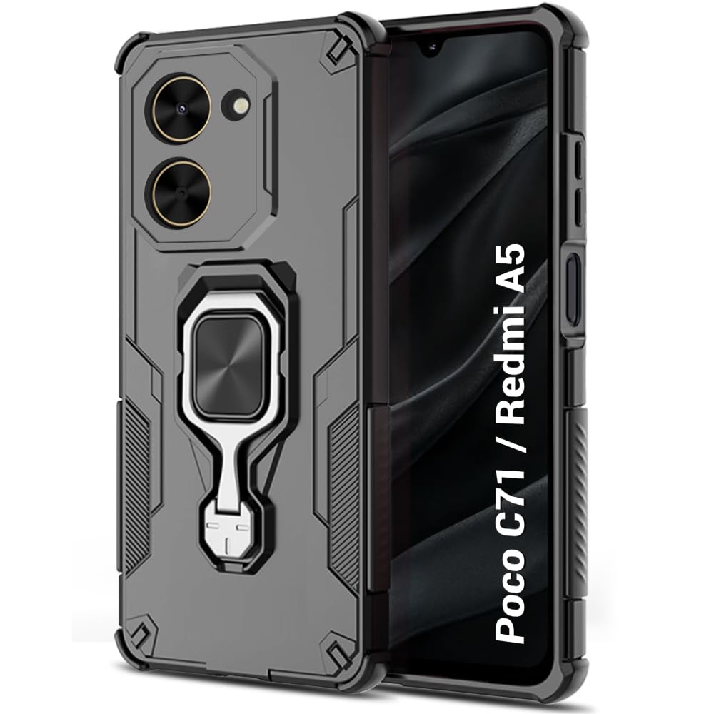 TheGiftKart Tough Armor Bumper Back Case Cover for Motorola Moto Signature 5G | Ring Holder & Kickstand in-Built | 360 Degree Protection Back Case Cover for Motorola Signature 5G (PC & TPU, Black) — Amazon image 21