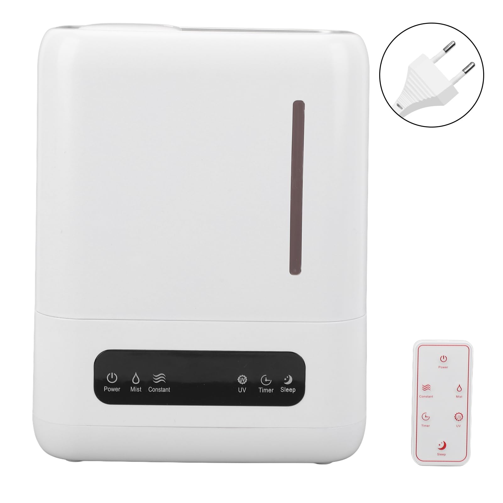 Umidificatore a Nebbia Fredda da 4 Litri per Camera da Letto, Umidificatori per Stanza Umidificatore Carino Umidificatore D'aria con Riempimento Superiore Silenzioso Controllo
