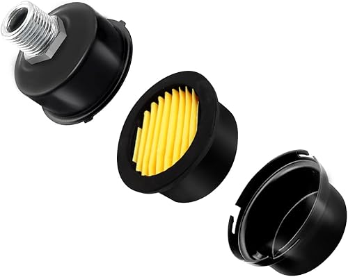 Miniatura 2 de 2 silenciadores de compresor de aire de rosca de 12", filtro de admisión de compresor de aire, accesorios de 0.787 in para generadores sopladores