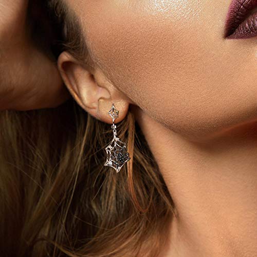 Boucles d'oreilles en argent 925 de qualité avec zircone