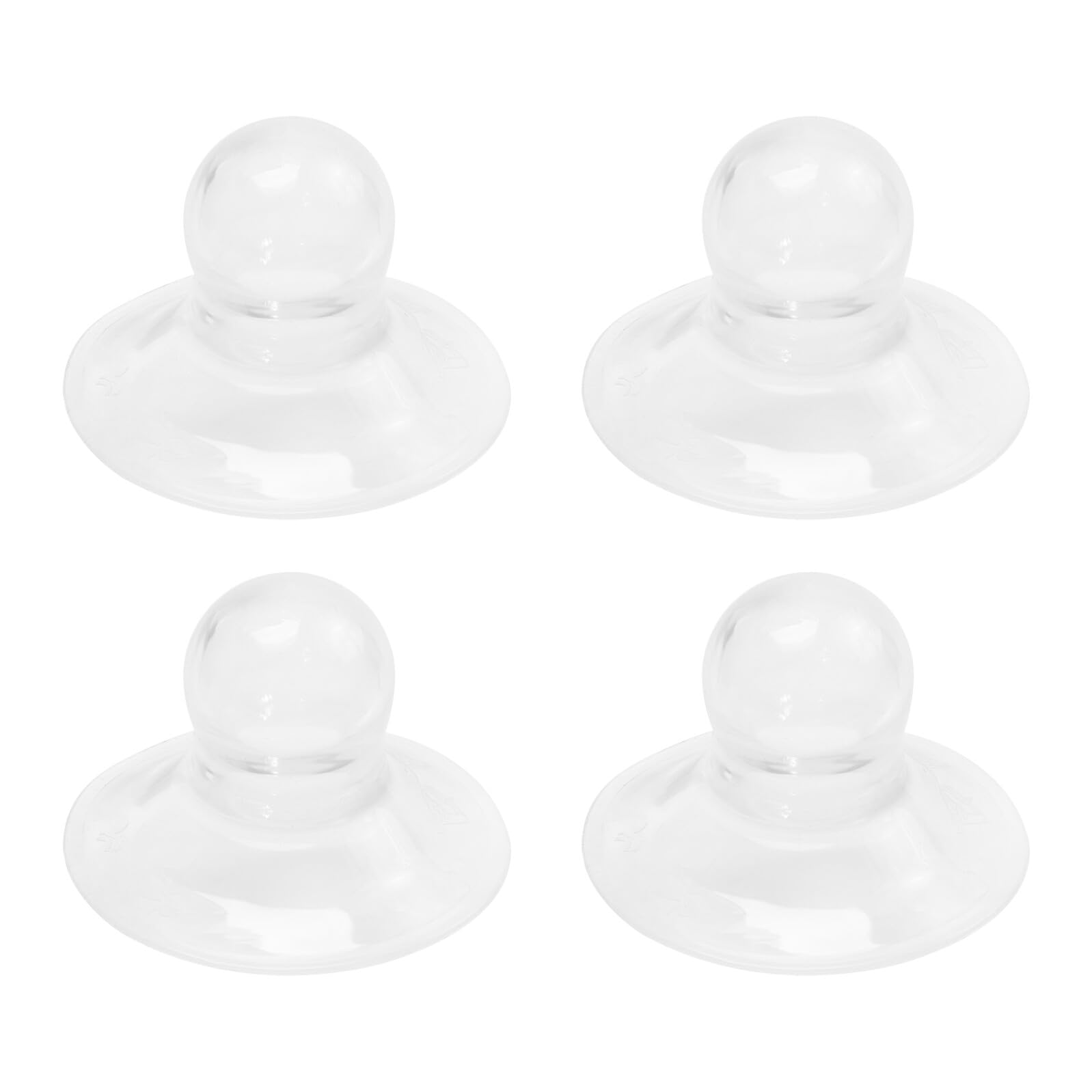 WEKAMOS 4pcs for Inverted Flat Nipples Puller for Breastfeeding Pregnant Women Easy to Use Inverted Tool