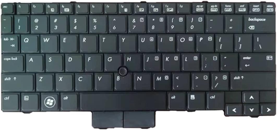New/Orig Parts for HP EliteBook 2540 2540P 15.6" Keyboard US-English Non-Backlit 598790-001