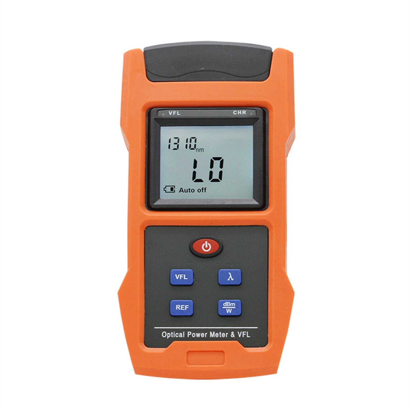 Tester kabli sieciowych, Optical Power Meter Red Light All-in-One bateria litowa TM263-A-V10 Meter mocy optycznej.