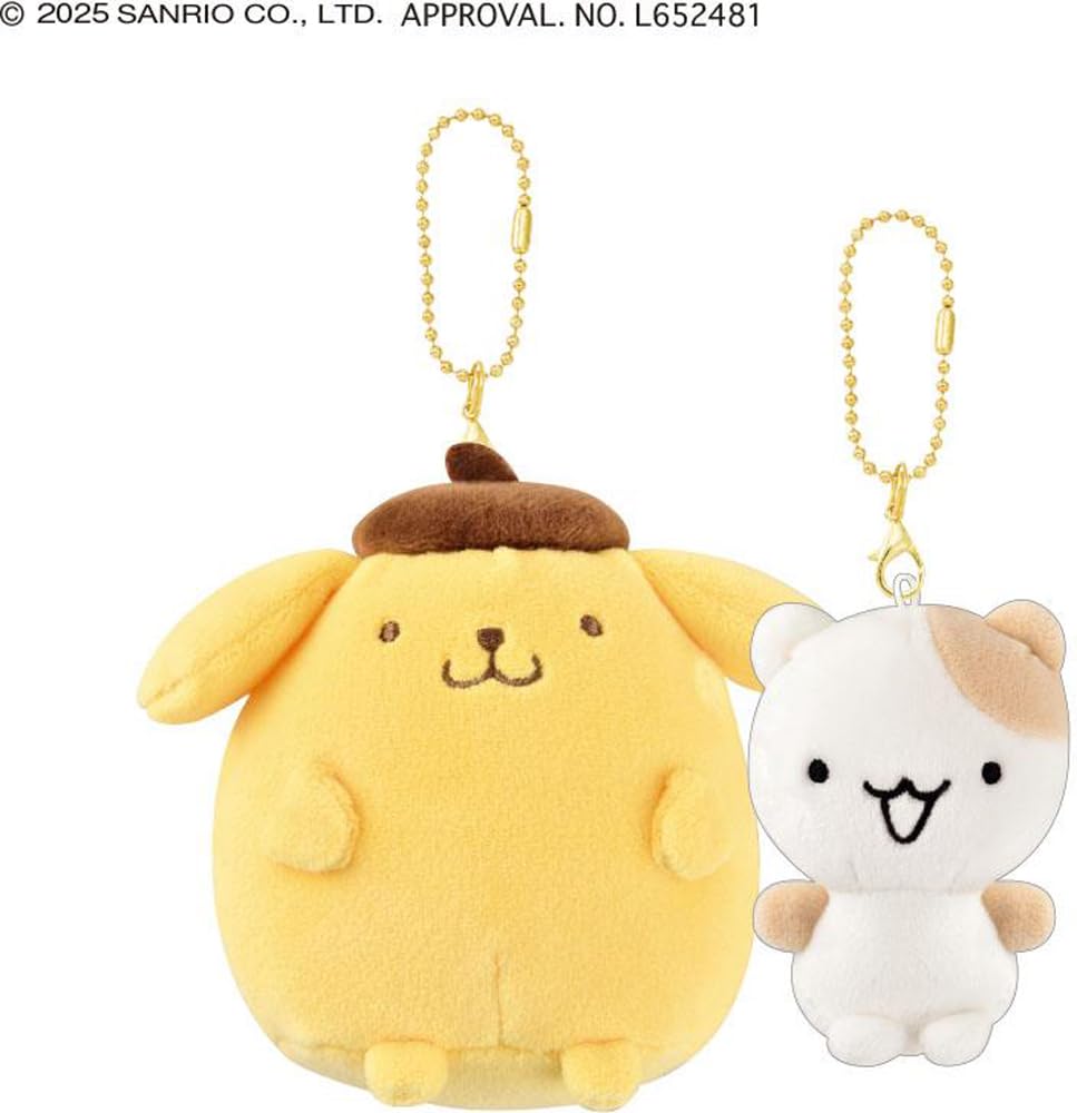 Amazon.co.jp: クラックス サンリオ ニコヌイキー ホルダー ポムポム