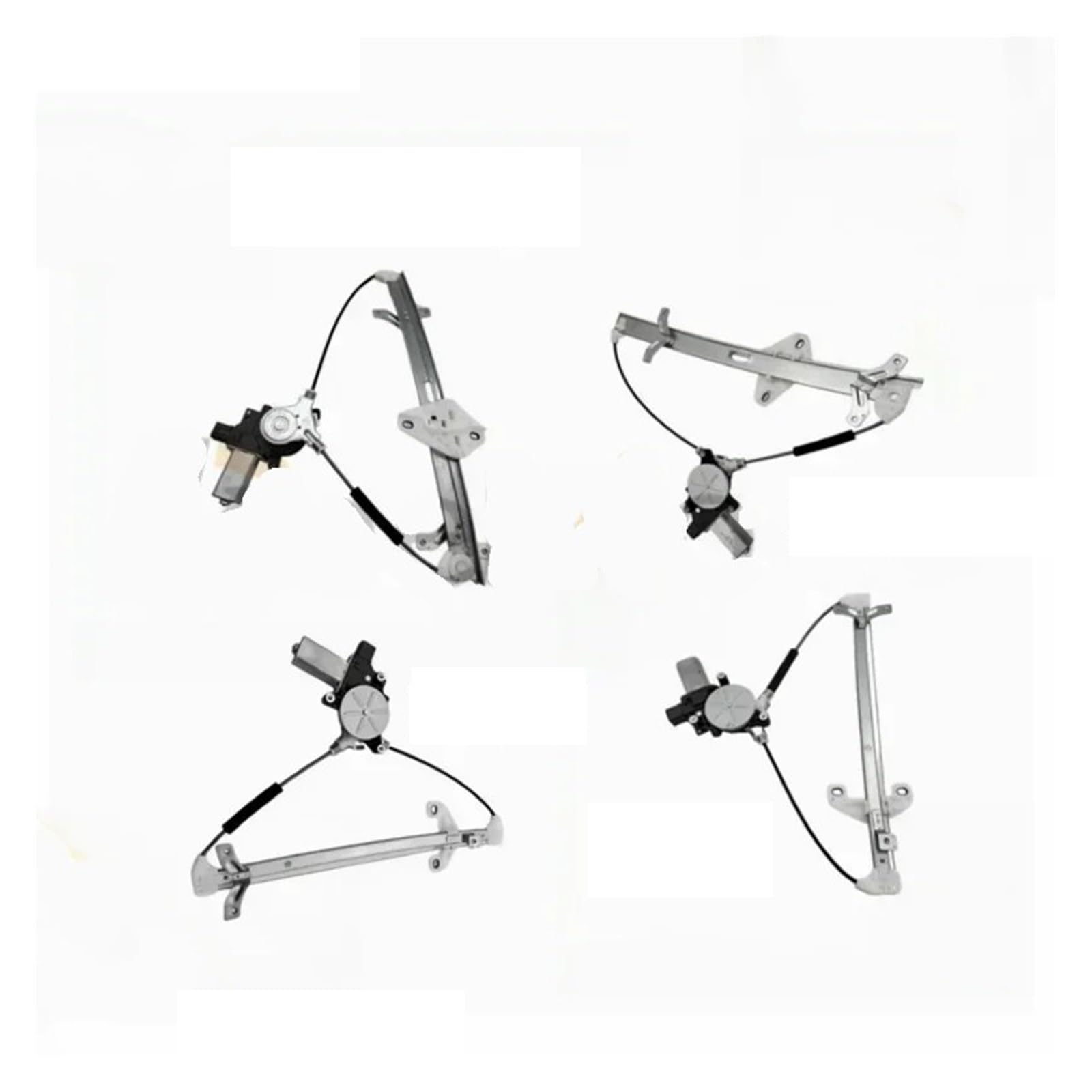Hhfksci 4Pcs Power Window Regulator For Accord 2003-2007 Front Rear Power Window Regulator Motor Assy 72250-Sdg-H01 72210-Sdg-H01 72750-Sdg-H01 72710-Sdg-H01(4Pcs)