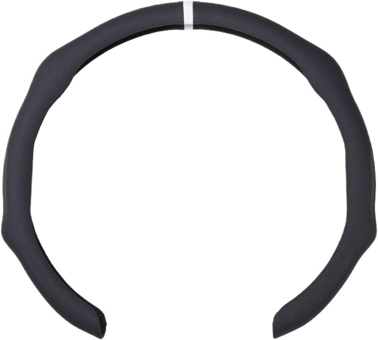 Steering Wheel Cover is Ultra Light, Ultra-Thin, Sweat Absorbing, and Suitable for All Seasons(Black)