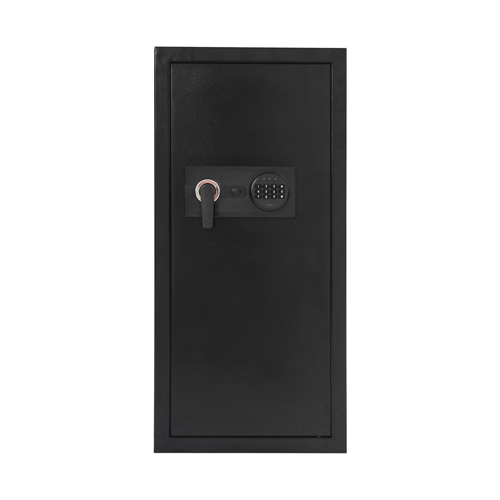 Cassaforte da parete alta 80 cm, cassaforte nascosta nel muro con divisorio staccabile, resistente cassaforte da parete con serratura a combinazione per soldi, passaporti, gioielli, documenti (80 cm