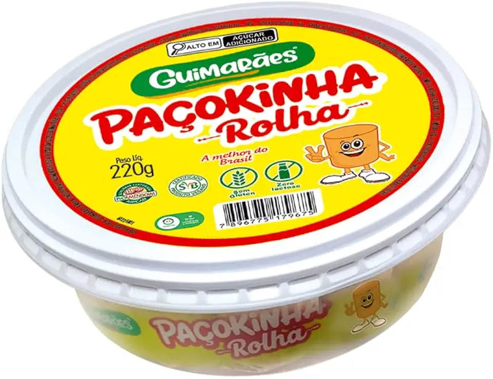 Paçokinha rolha Pote 220g