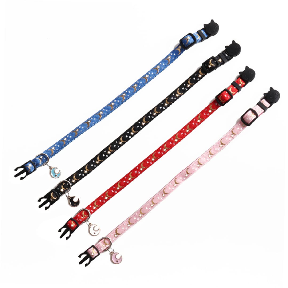 Angoily 12pezzi Collare Per Animali Domestici Con Pendenti Stella e Per Gatti e Cuccioli Design Unico e Comfort Garantito