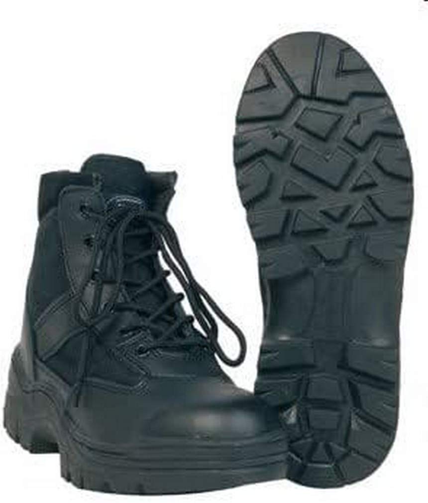 Mil-Tec Men's Security Hiking Shoes, Black, 12 UK