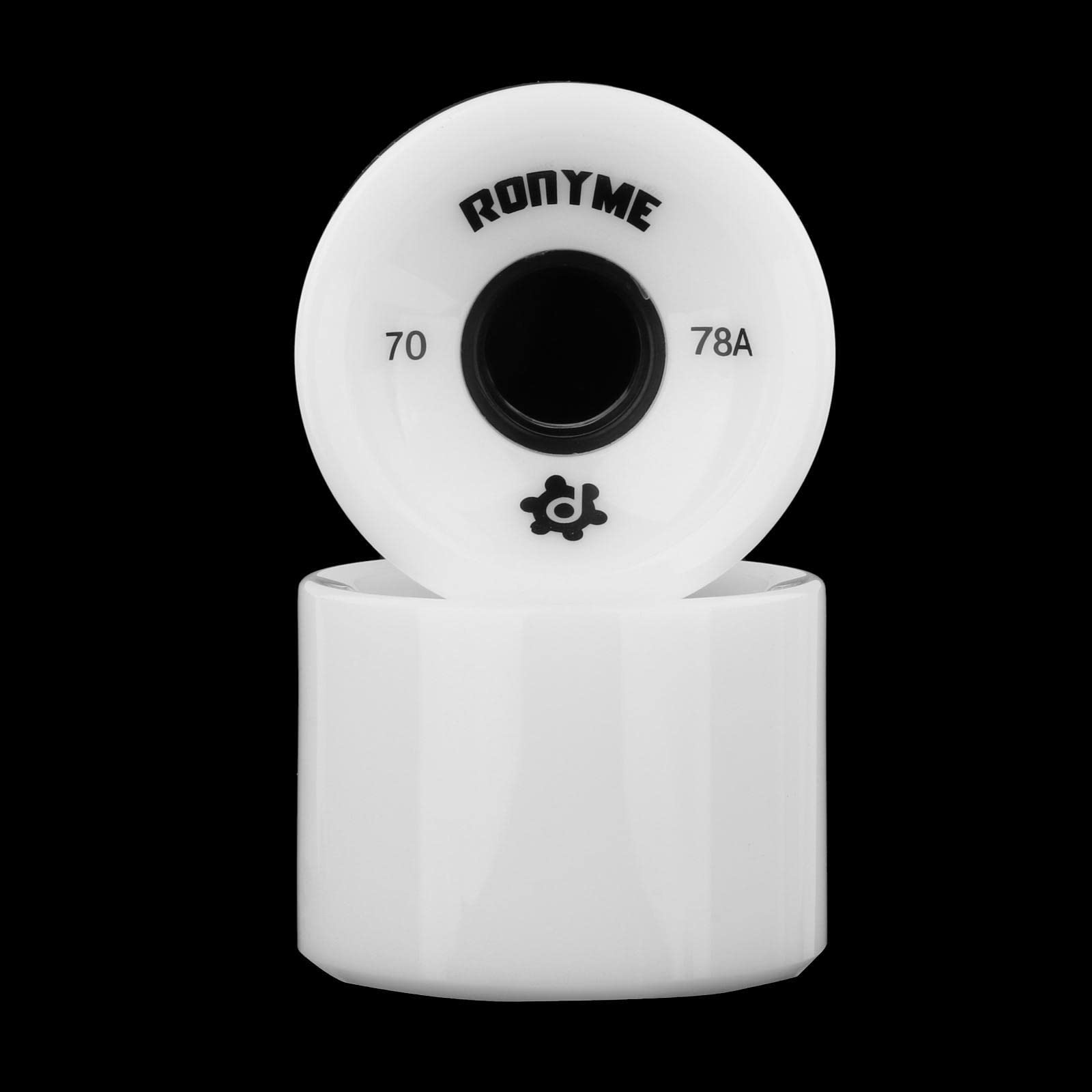 4 Stück Skateboard Räder PU Rollen Longboard Zubehör Ersatz Stoßdämpfung für Kinder Skateboard Longboard Mini Cruiser Elektrisches Skateboard