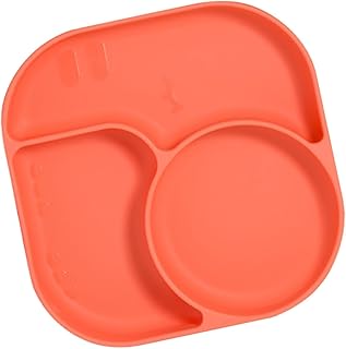 ibasenice 1Pc Tigela De Sucção Placas De Silicone Do Bebê Placas De Sucção Para Bebês Placas De Sucção Para Crianças Partição Crianças Bandeja Bandeja De Silicone Para Crianças Placa De