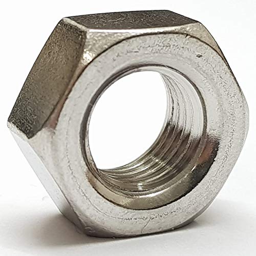 Preisvergleich Produktbild M7 (10 Stück) Sechskantmuttern Muttern verzinkt A2 Regelgewinde Edelstahl