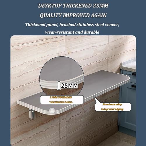 Bureau pliable et compact pour aménager un coin travail à la maison
