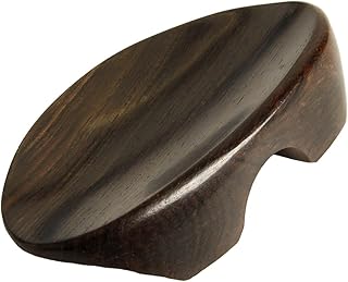 violin accessories Violin Accessories 4/4 Wood Gorgeous Patterns Carved Polished Violin Accessories Violin Cheek Rest Replacement Parts
