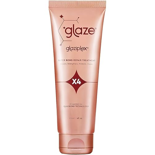 glaze Glaziplex Super Bond Treatment – Deep Conditioning Hair Mask Repairs, Strengthens, Protects in Just 4 minutes – 4oz/120ml