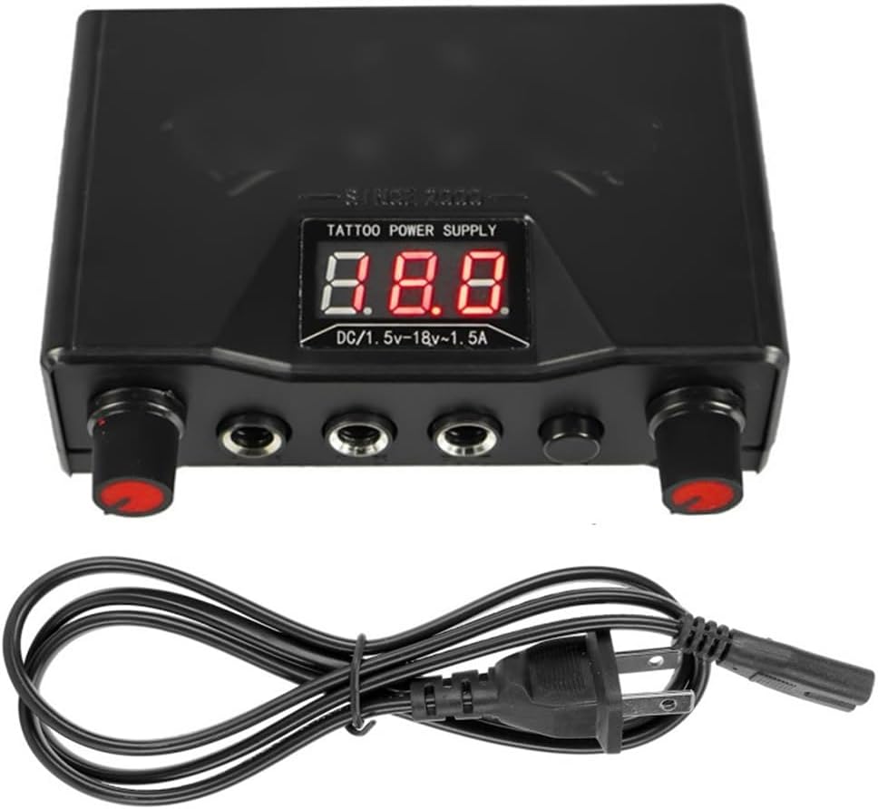 CSCDD 初心者向けタトゥーマシンキット完全なロータリーマシンペン