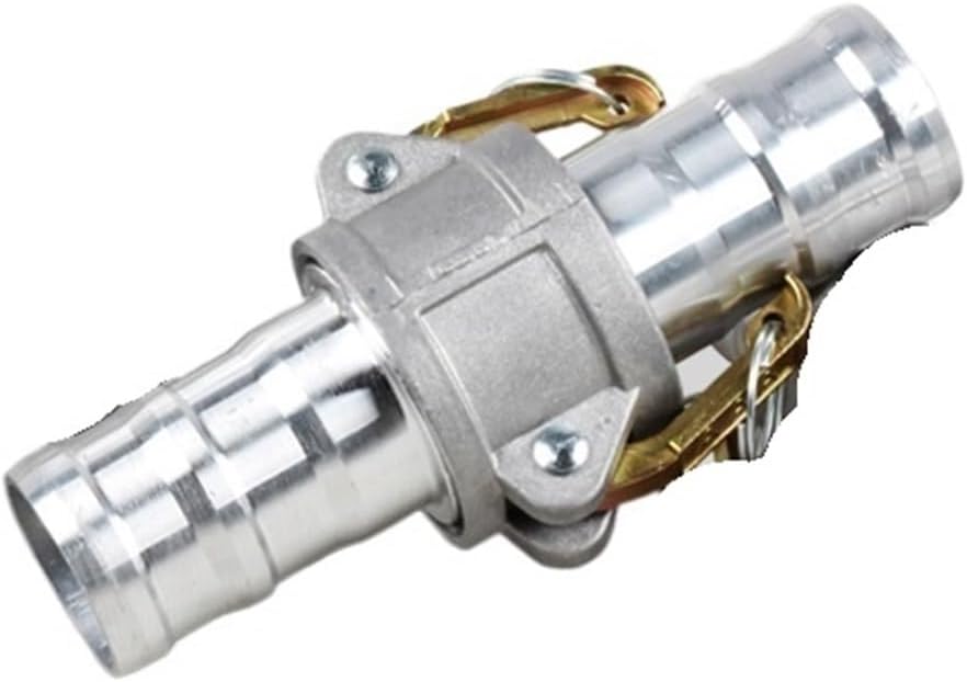 2 Inch Aluminum Quick Connect Coupling For Water Pump Tubing, Inlet Outlet Hose Connector For Pumping Systems