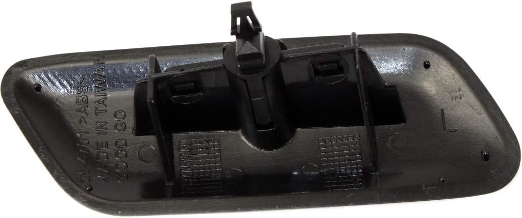 For Lexus LS460 Headlight Washer Cover 2010 2011 2012 Driver and Passenger Side Pair/Set | Black | LX1048100, LX1049100 | 8504550050C0, 8504450050C0