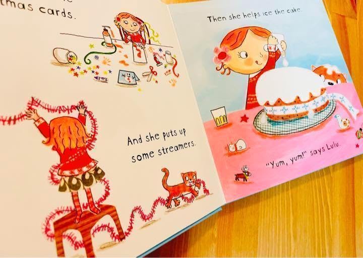 【emily】Lulu's Christmasしかけ絵本 クリスマス洋書 Amazon.co.jp: 英語絵本Lulu's Christmasしかけ絵本 クリスマス洋書