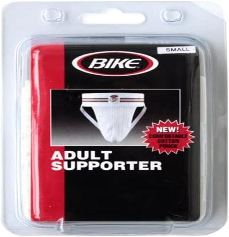 Bike Jockstrap Large White Original Number 10 Vintage Jock
