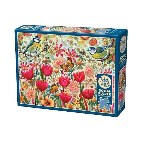 Cobble Hill 500 Piece Puzzle - Shooting the Breeze - Sample Poster Included by Cobble Hill Puzzle Company Ltd. - Used condition - Image 3
